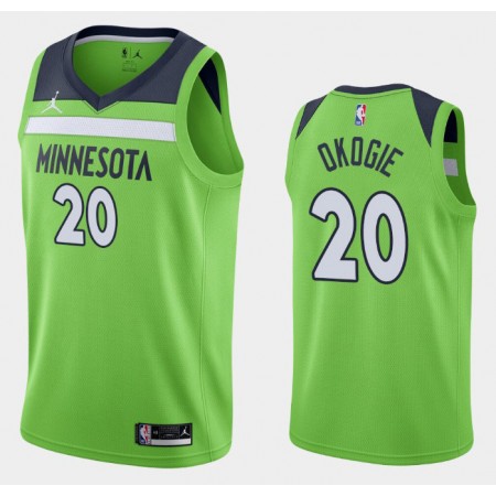 Maglia Minnesota Timberwolves Josh Okogie 20 2020-21 Jordan Brand Statement Edition Swingman - Uomo
